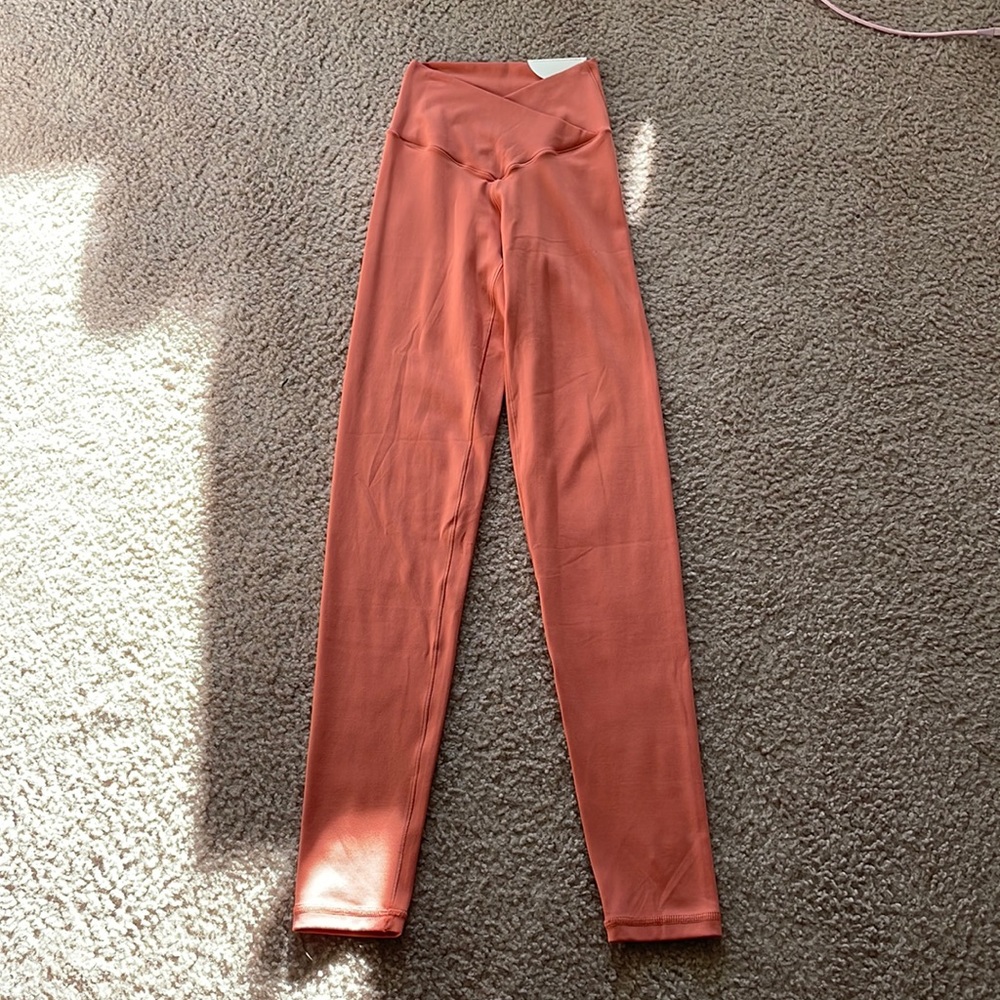 aerie high-waisted crossover leggings
